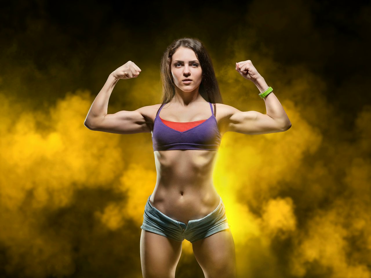 Athletic girls in Yuncheng